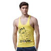 Tank Top Men Gym-shark Bodybuilding and Fitness